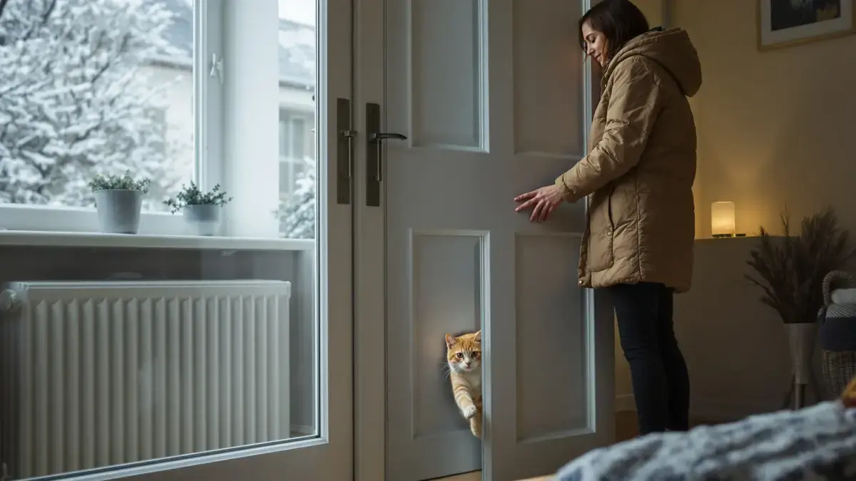 Your Cat Often Tries to Go Through a Door Just as You Close It a Common Timing Mistake to Avoid