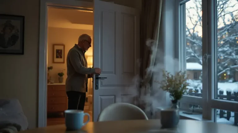 Close the doors between rooms to save on your heating bills