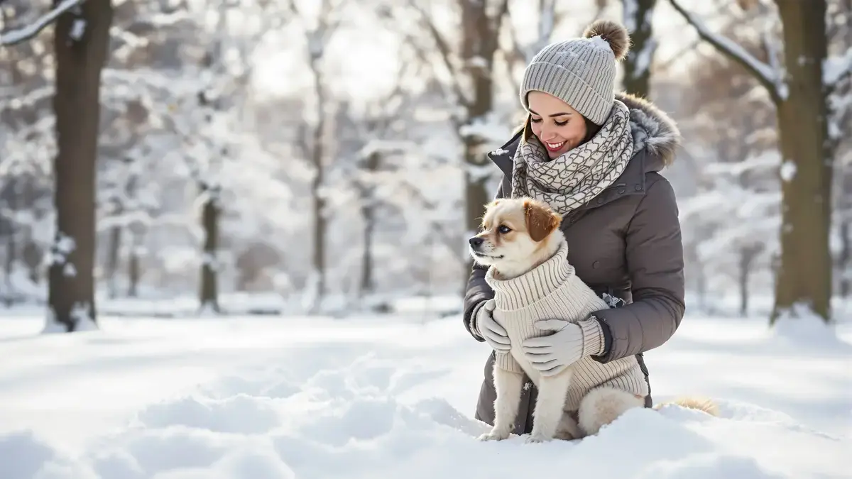 When You Are Cold Your Dog Feels It Too Tips for Your Pets in the Snow