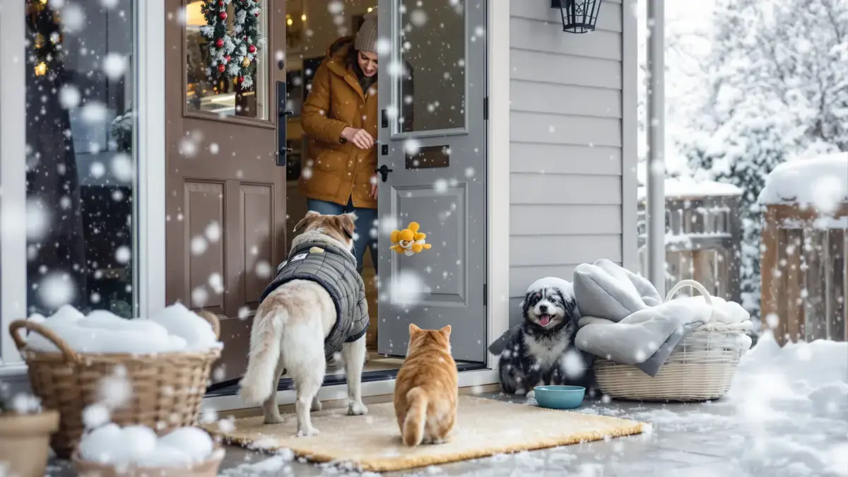 Dogs and Cats in Winter Practical Tips to Protect Them Effectively from the Cold