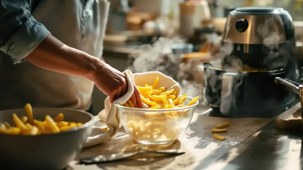 This Hot Water Trick Makes Your Airfryer Fries Perfectly Crispy